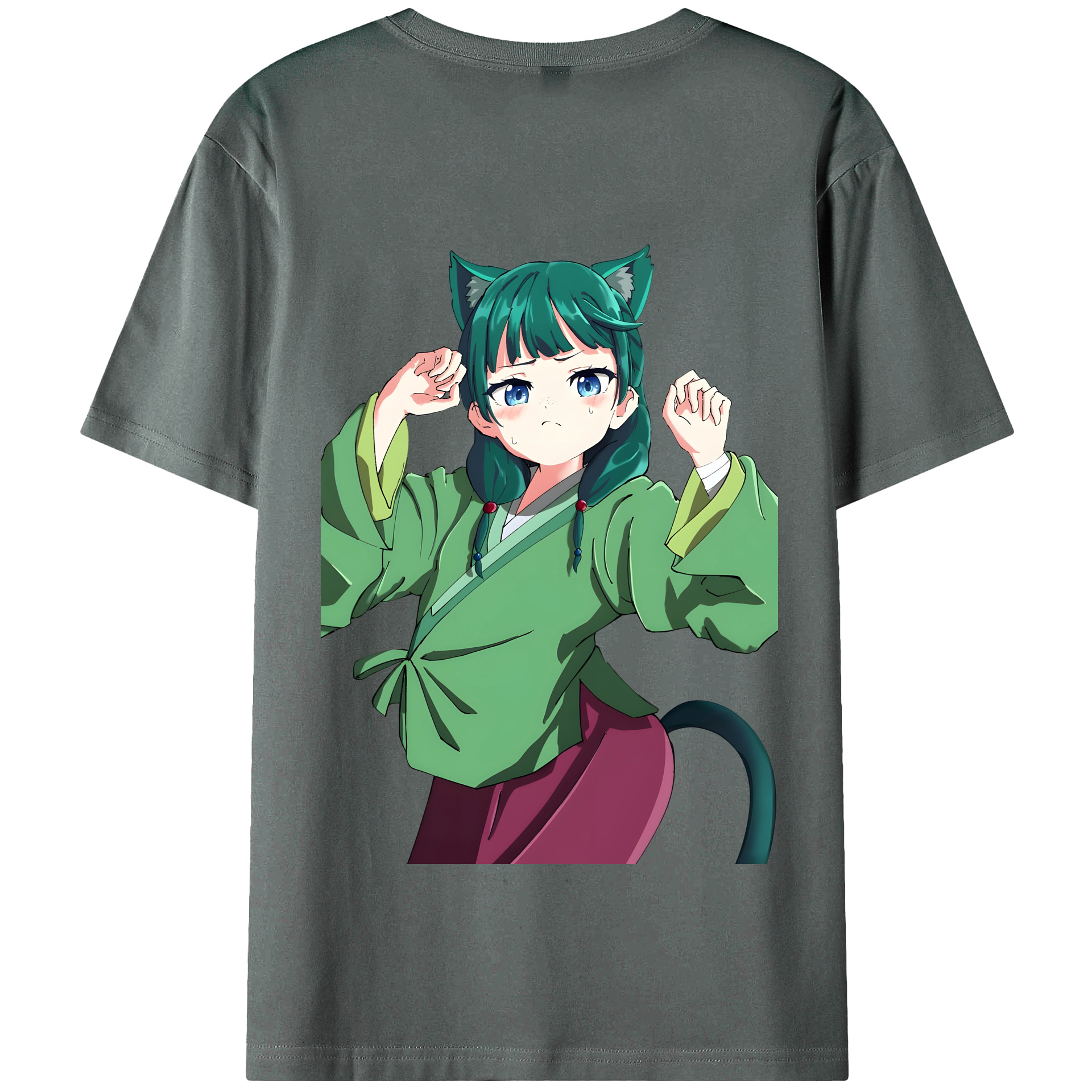 （画像用） 薬屋のひとりごと The Apothecary Diaries 綿100％半袖Tシャツ（背面プリント）